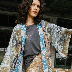 SOLD - Novella Royale Patchwork Hitchhiker Kimono